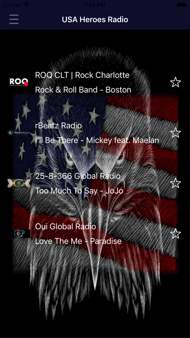 USA HEROES RADIO Screenshot