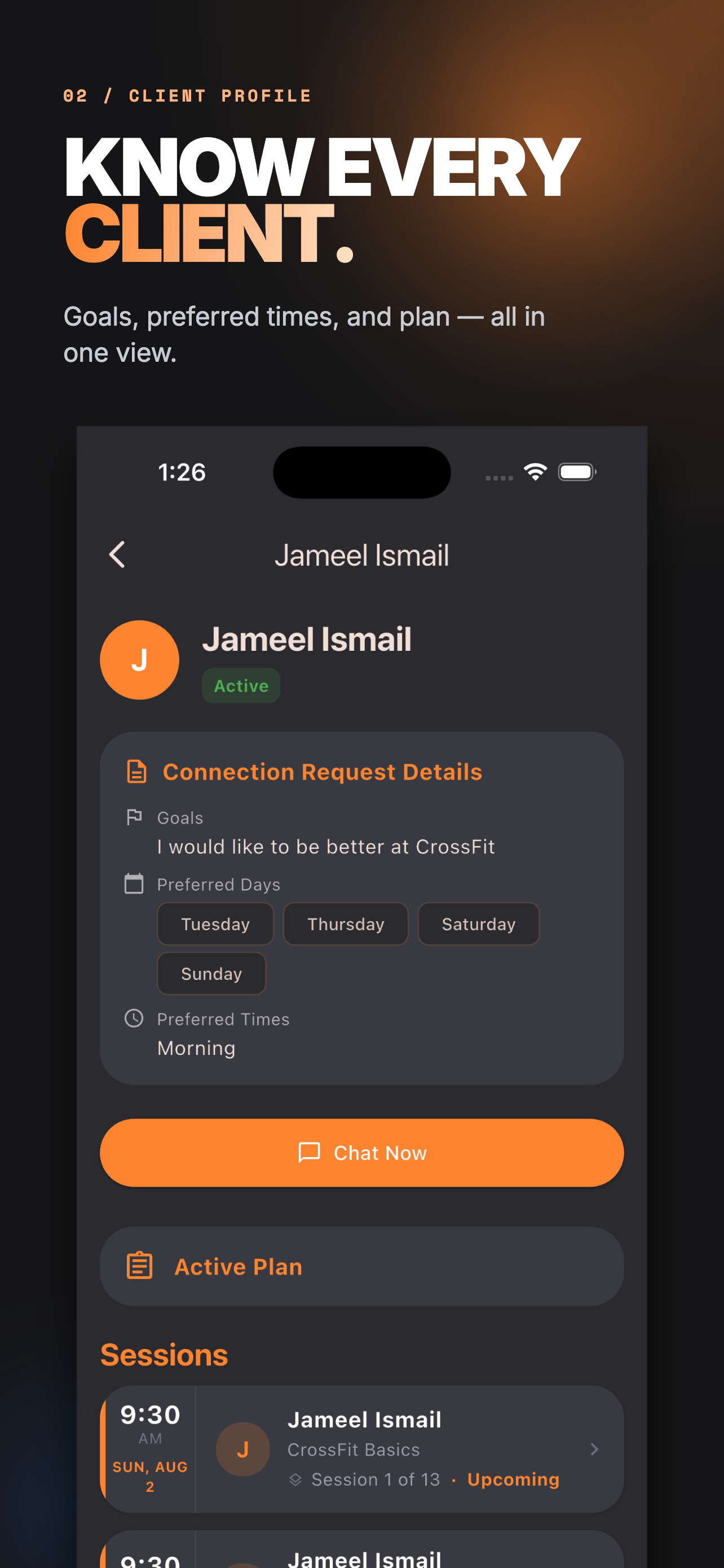 1More for Coaches screenshot 2