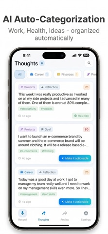 Voxally - AI Voice Notes Screenshot 4 of 5