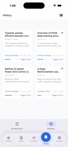 Scholarly: AI Research Helper iPhone screenshot