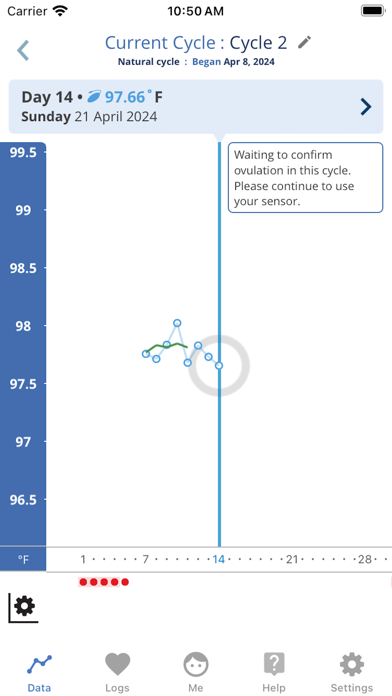 OvuSense Cycle & PCOS Tracker Screenshot