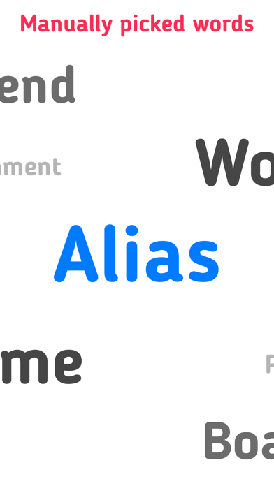 Alias – board game Screenshot