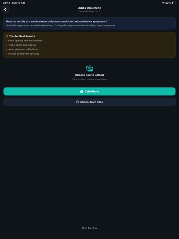 App screenshot