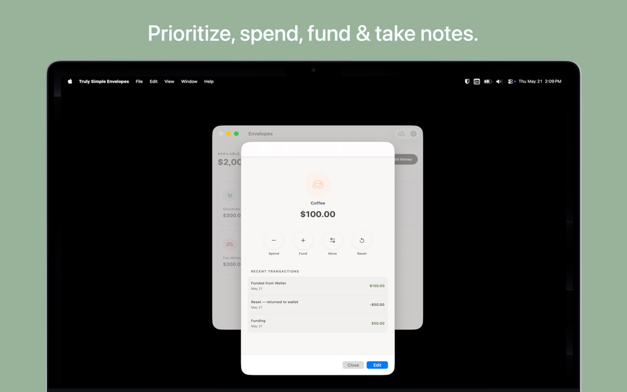 Mac screenshot