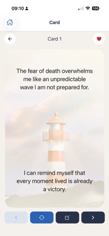 My journey through cancer iPhone screenshot