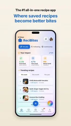 Share & Save Recipes ReciBites screenshot 2