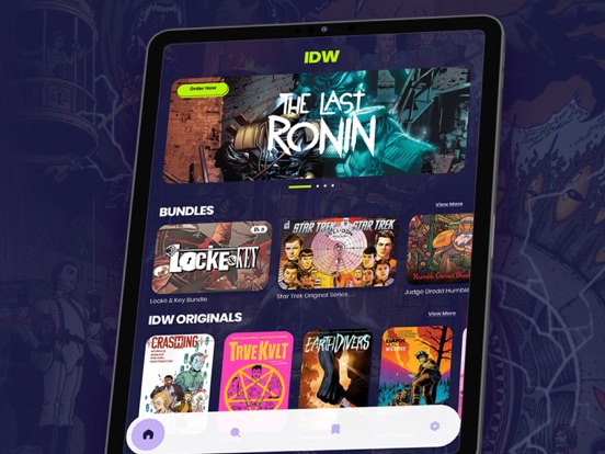 IDW Digital Comics Experience iPad app afbeelding 2