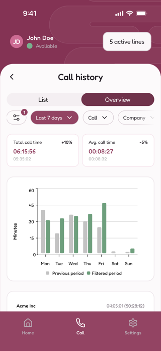 AgentLine Screenshot 2 of 3