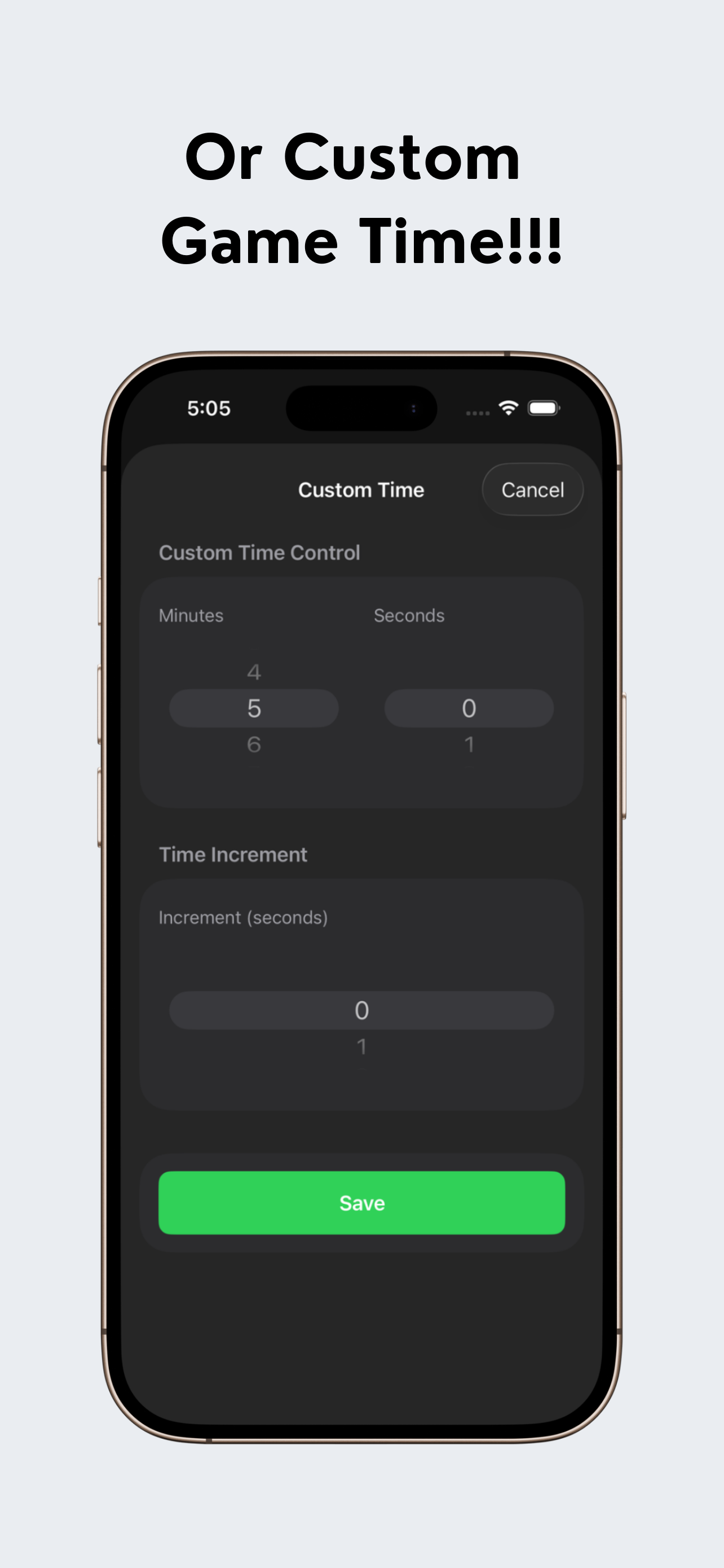 Chess Clock Mobile
