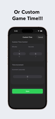 Chess Clock Mobile Screenshot 3 of 5
