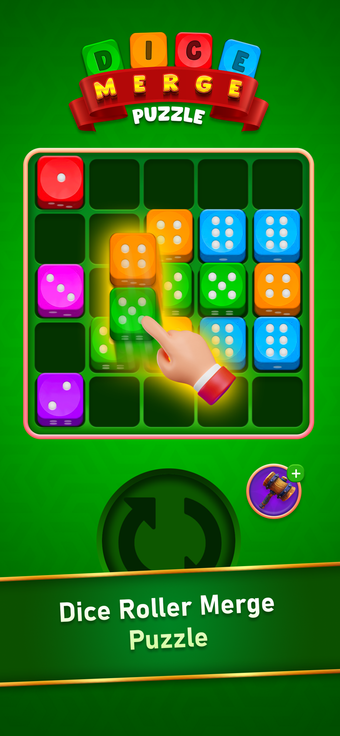 Dice Merge Puzzle ・Dice Games