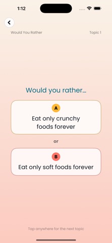Couch Party Topics screenshot 2