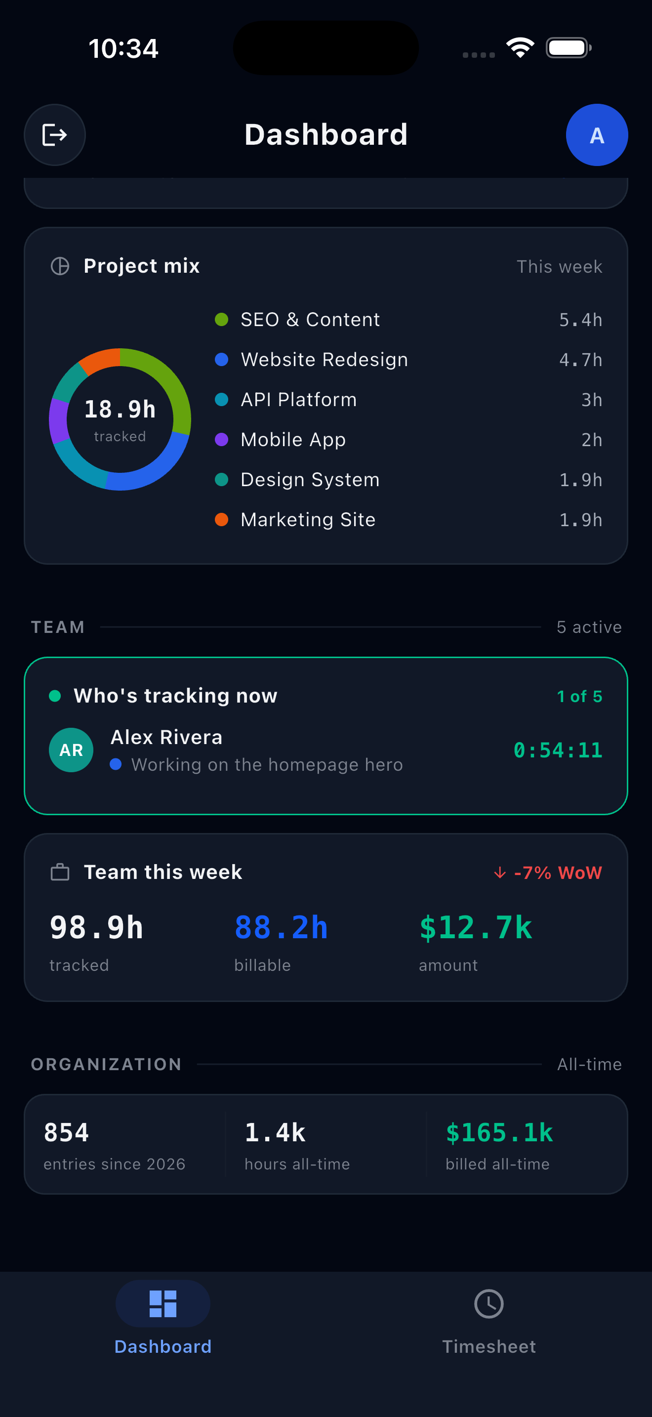 NovaClock screenshot 5