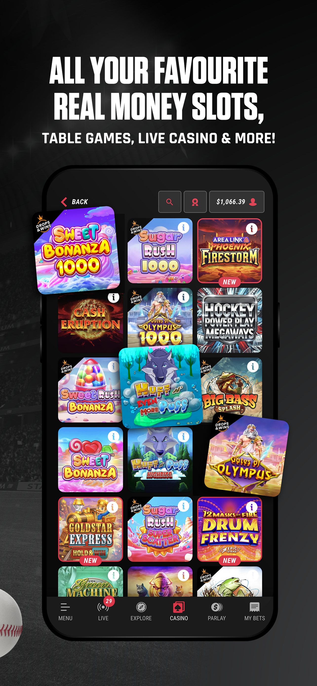 PointsBet Sportsbook & Casino screenshot 5
