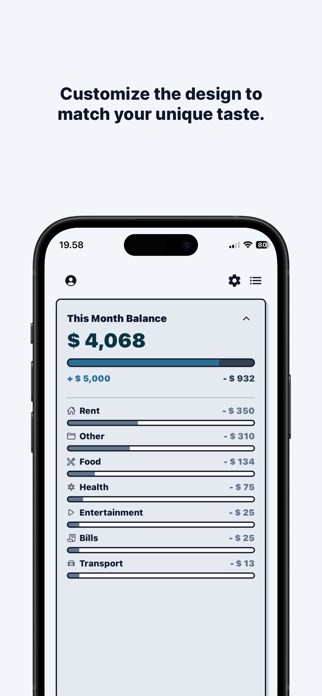 Simple Budget Expense Tracker Screenshot 4 of 4