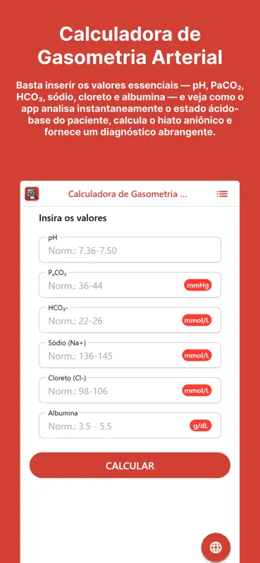 Gasometria Arterial screenshot 1 of 3