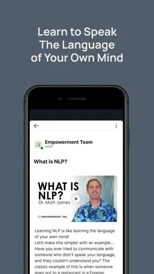 Empowerment with Dr. Matt screenshot 3