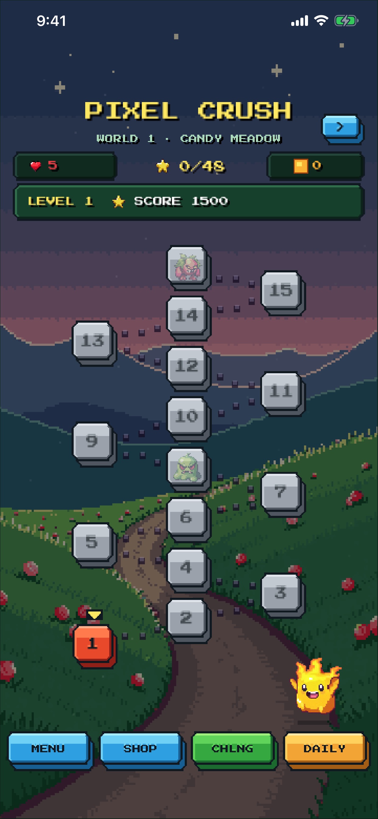 Screenshot 3 of Pixel Crush Heroes