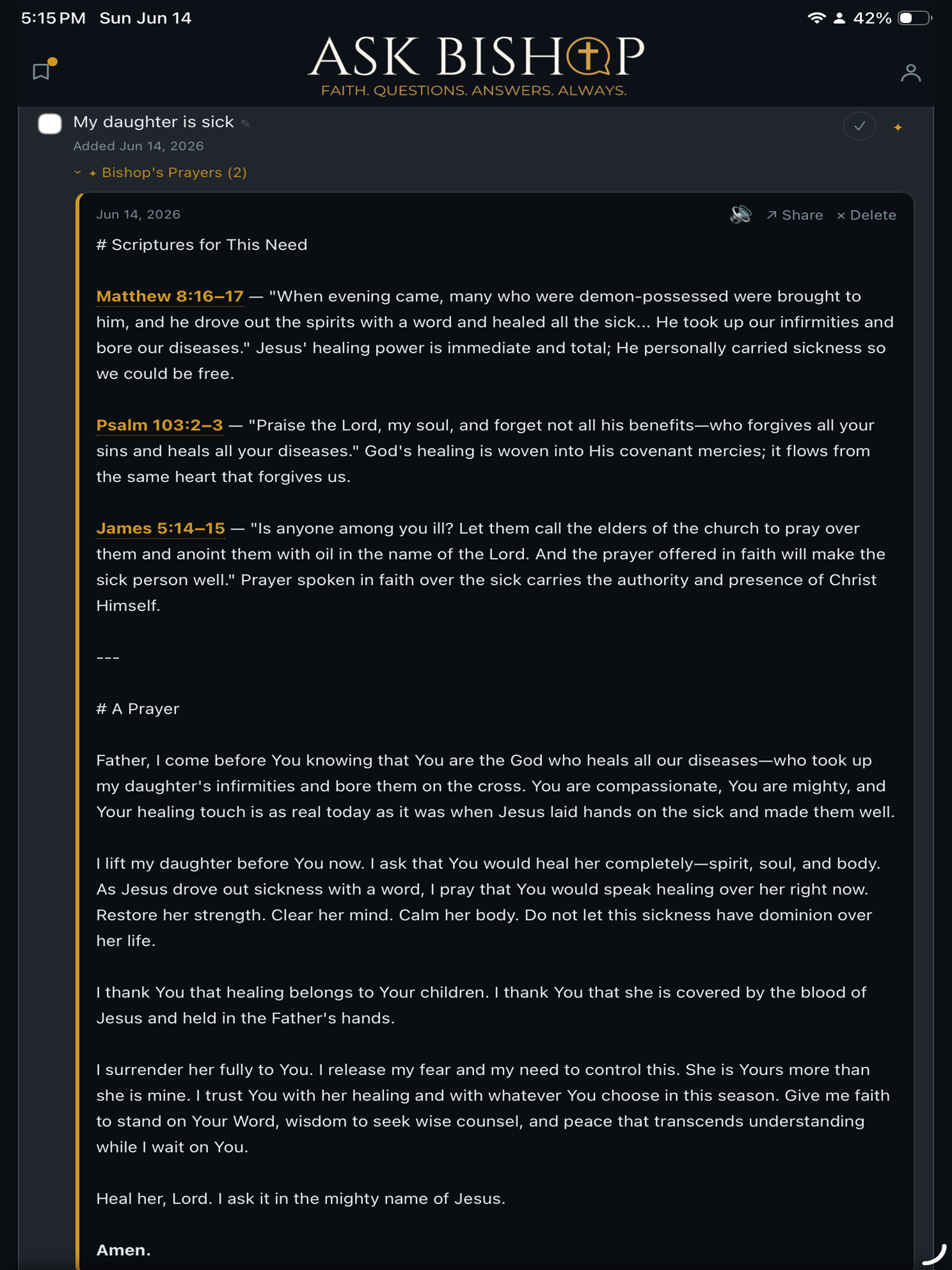 AskBishop screenshot 16