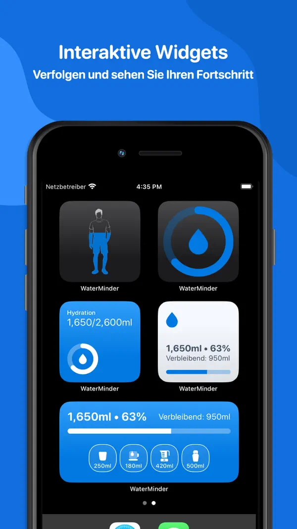 WaterMinder - Water Tracker Screenshot 3