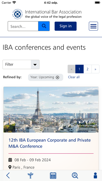 Screenshot #3 pour IBA Members