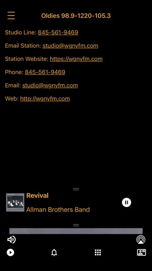 Oldies 989 WGNYFM screenshot 3