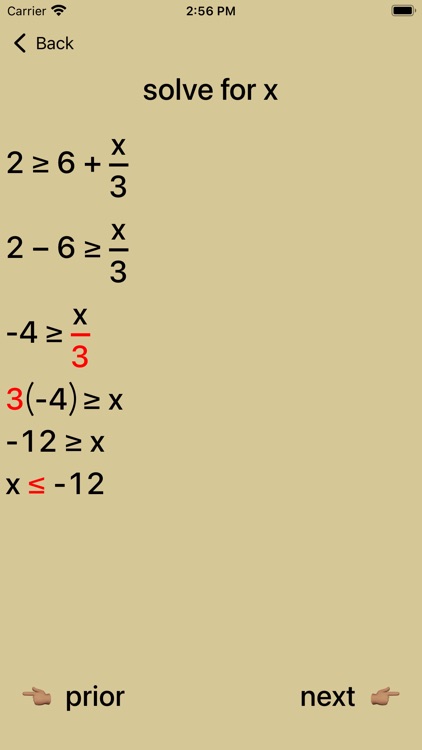 20/20 Linear Inequalities screenshot-4