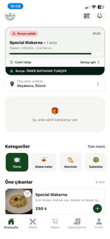 Maktı iPhone screenshot