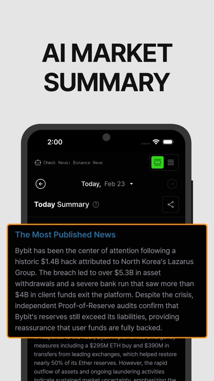 NS3: AI Crypto News Super App screenshot-3