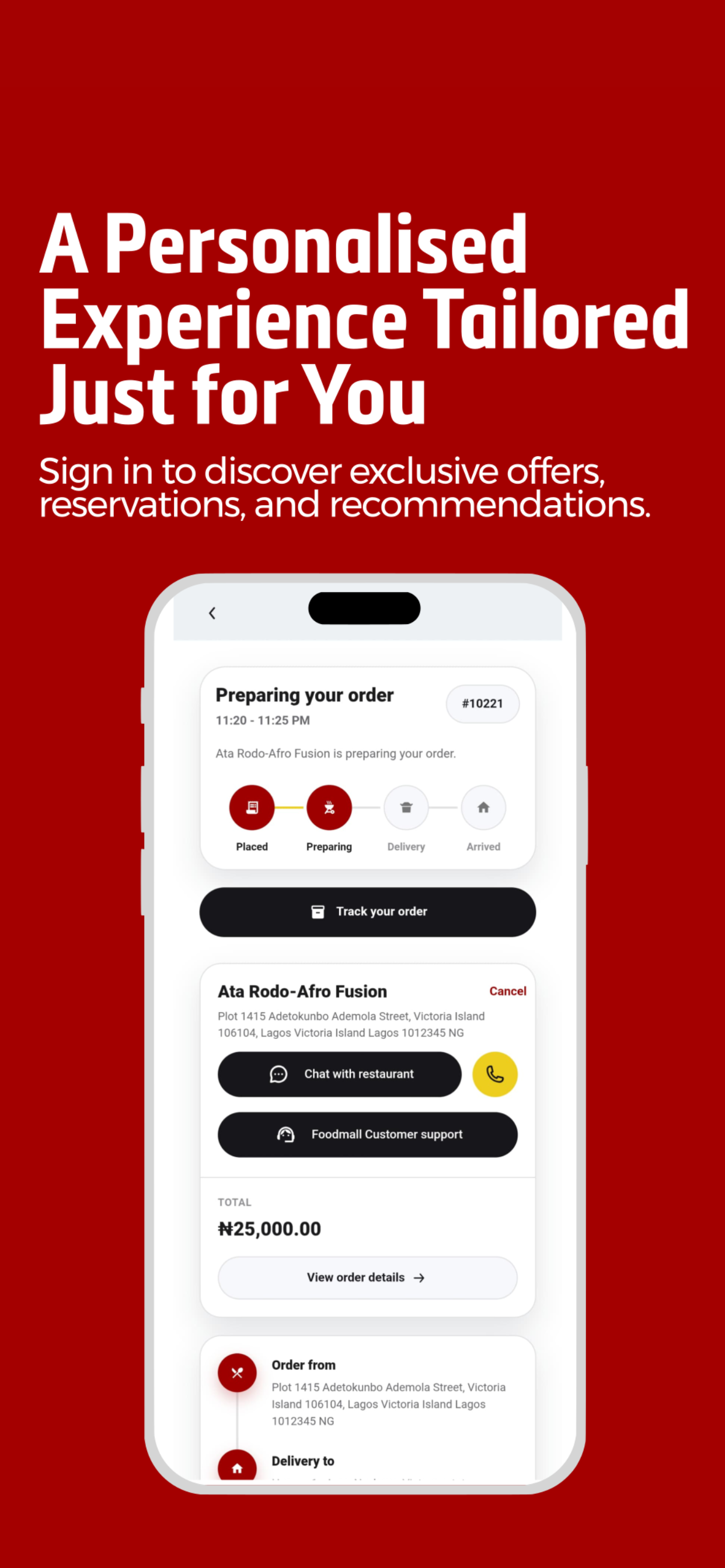 FoodMall screenshot 2