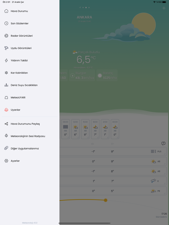 Screenshot #5 pour Hava Durumu Meteoroloji