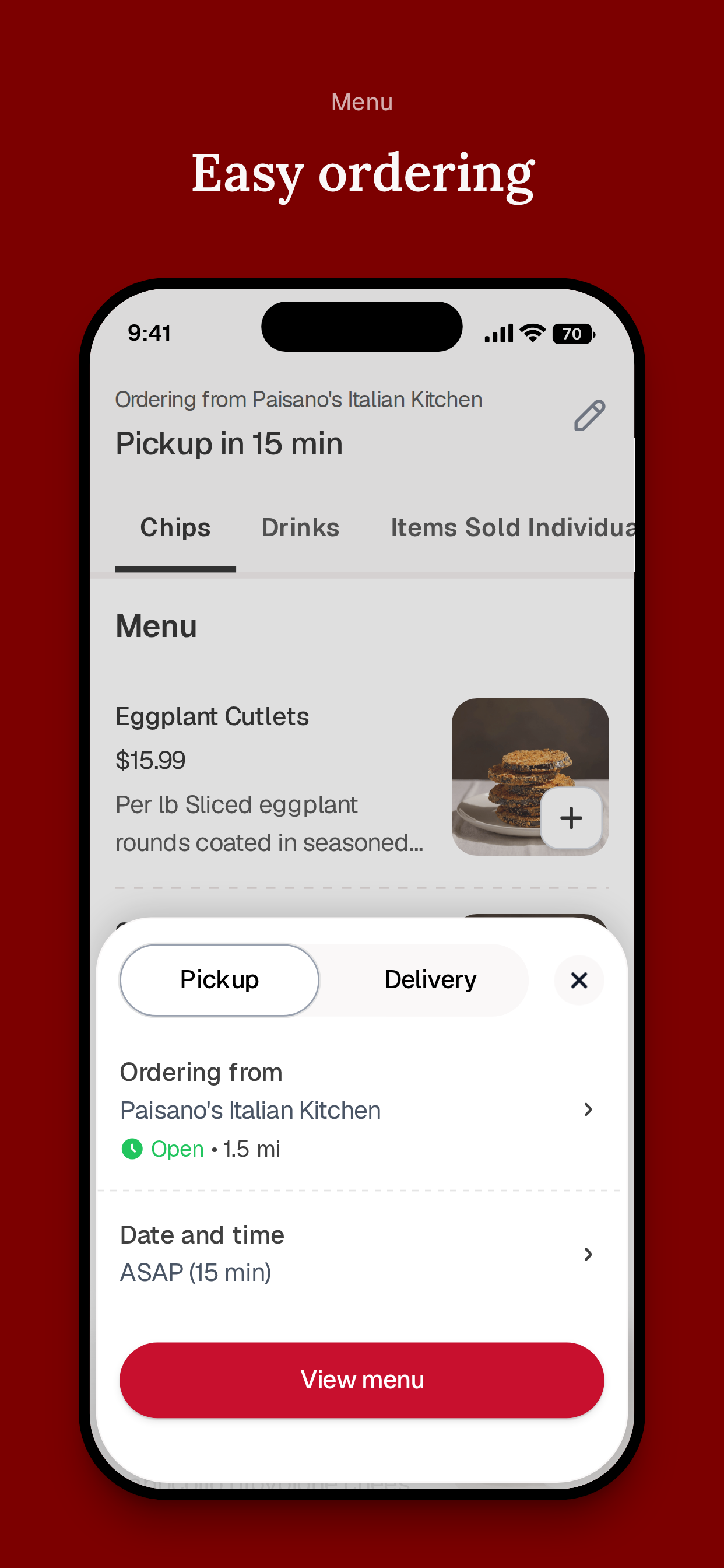 Paisano's Italian Kitchen screenshot 3