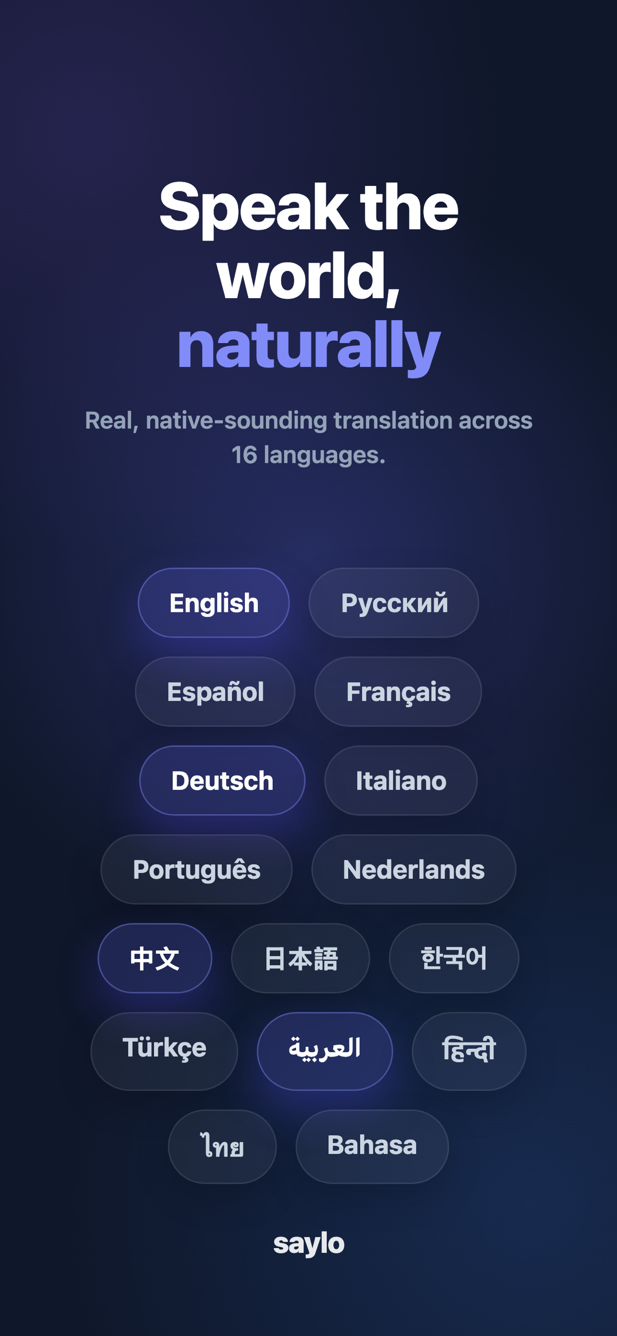 Saylo: AI Voice Translator screenshot 4