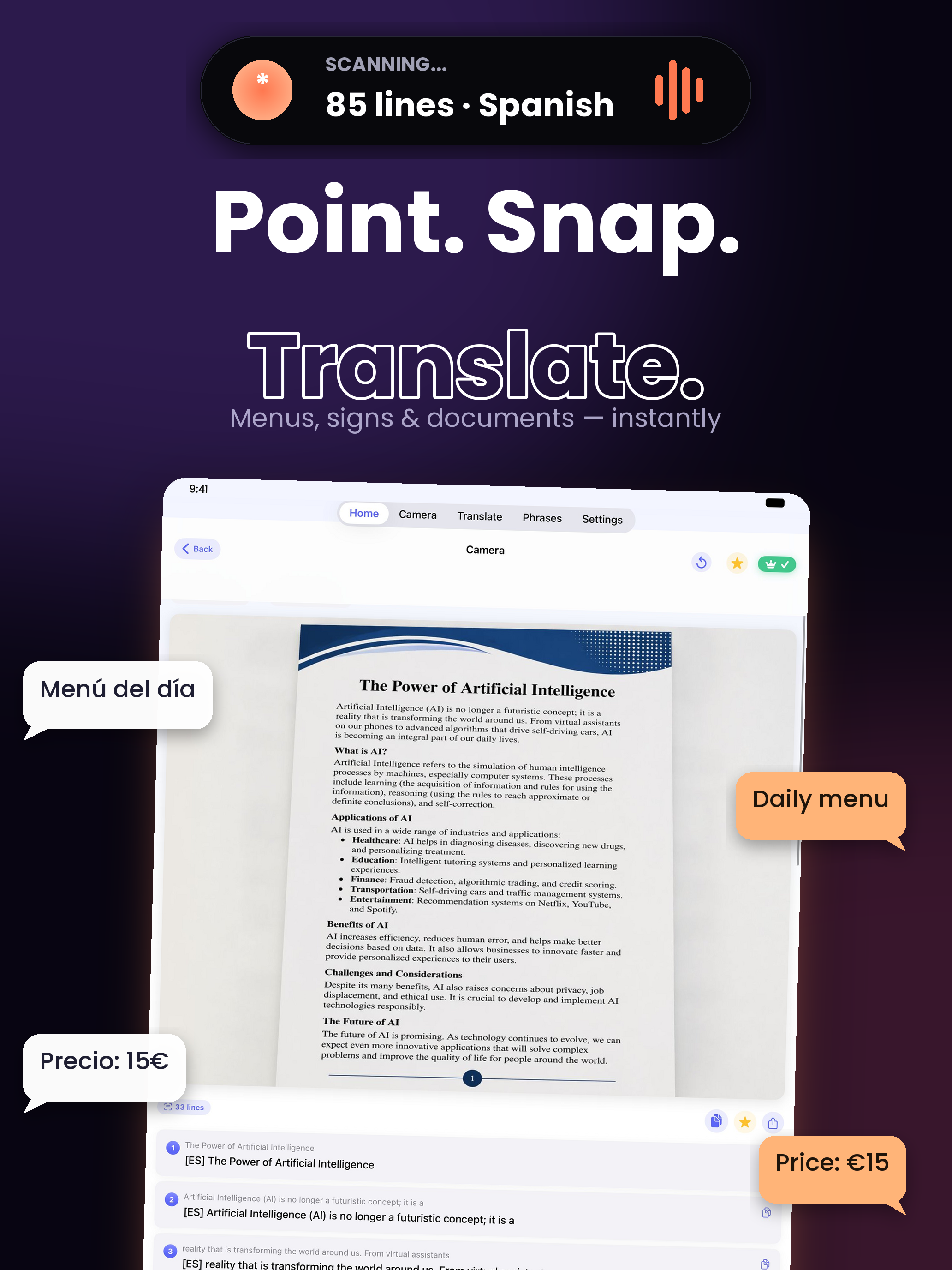 Voyagr: AI Travel Translator