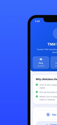 TNM Cancer Staging Calculator screenshot 1