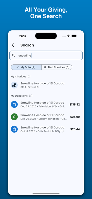 DeductIt - Donation Tracker Screenshot 4 of 6