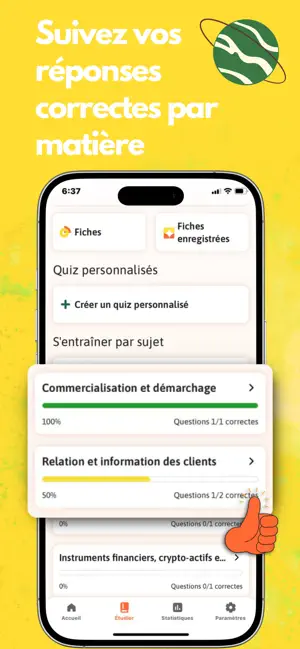 AMF Révision 2026 QCM screenshot 4