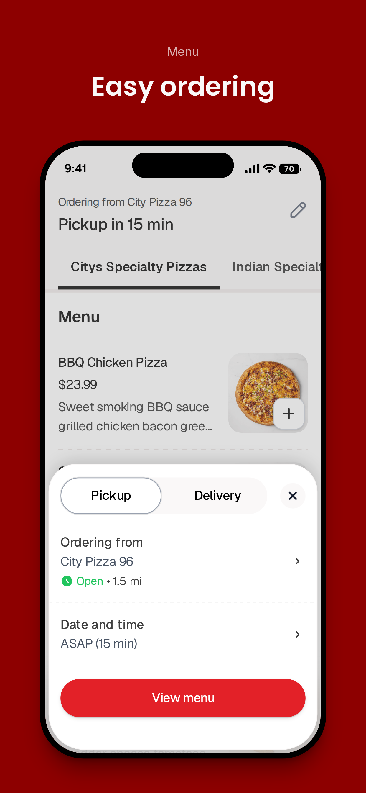 City Pizza 96 PDX screenshot 3
