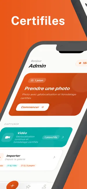 Certifiles – Preuve numérique screenshot 1