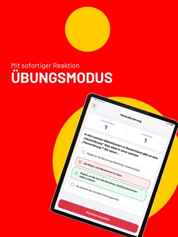 Einbürgerungstest : 2026 iPad screenshot