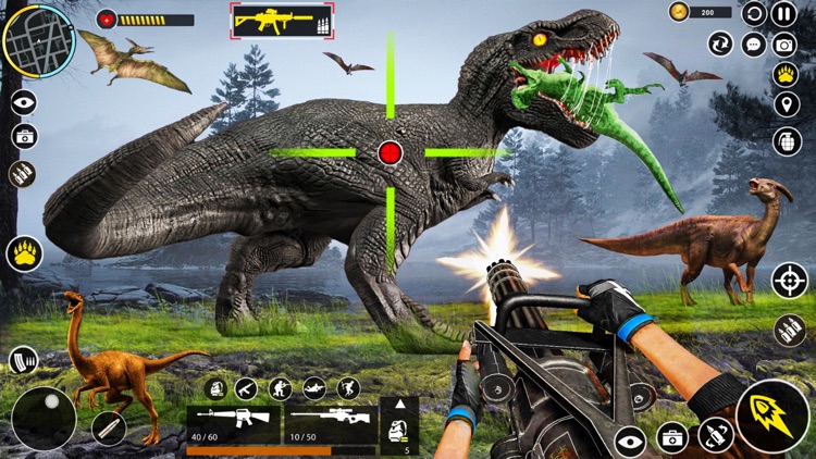 Wild Dino Hunt: Dinosaur Games