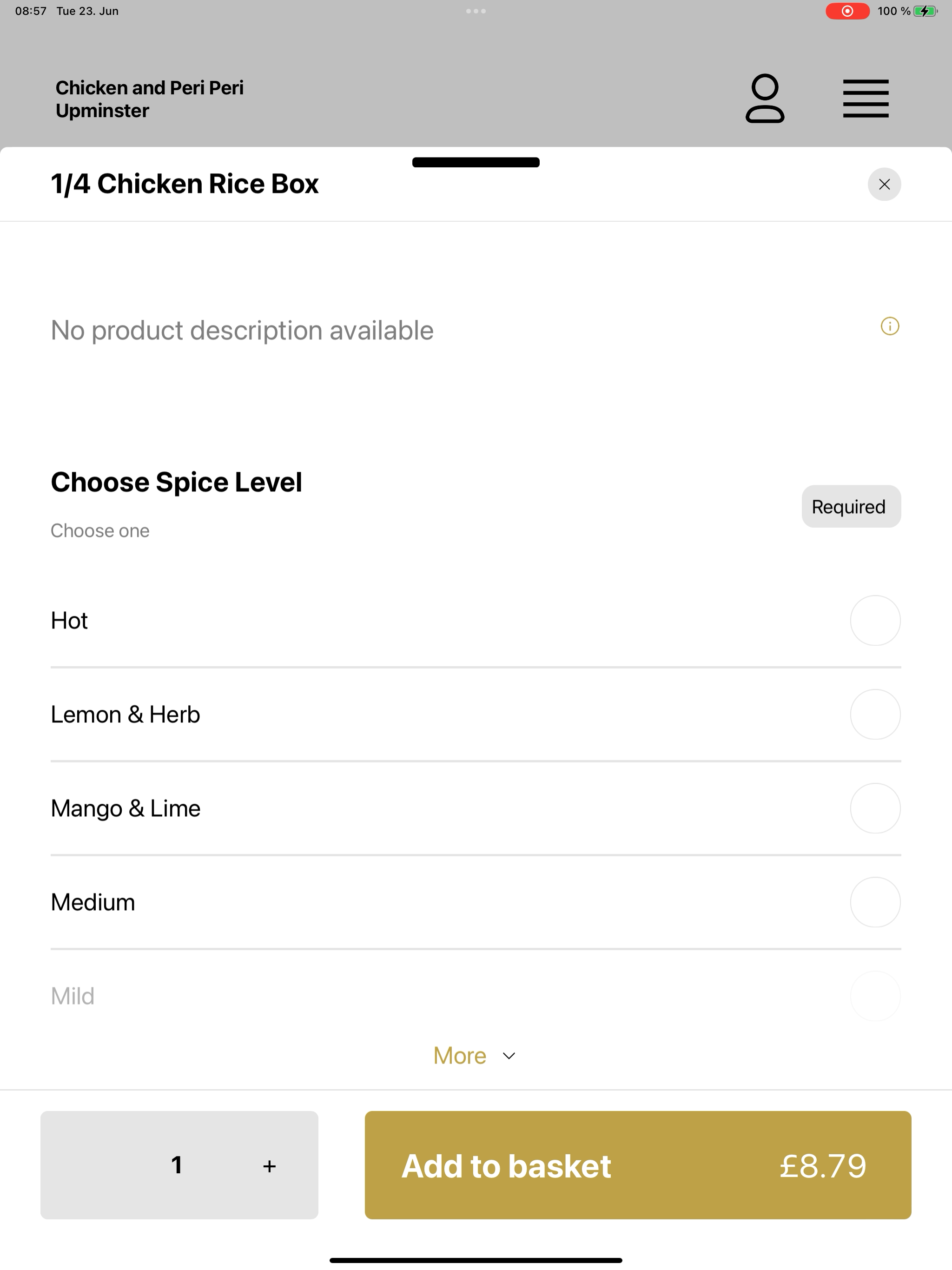 Chicken and Peri Peri screenshot 15