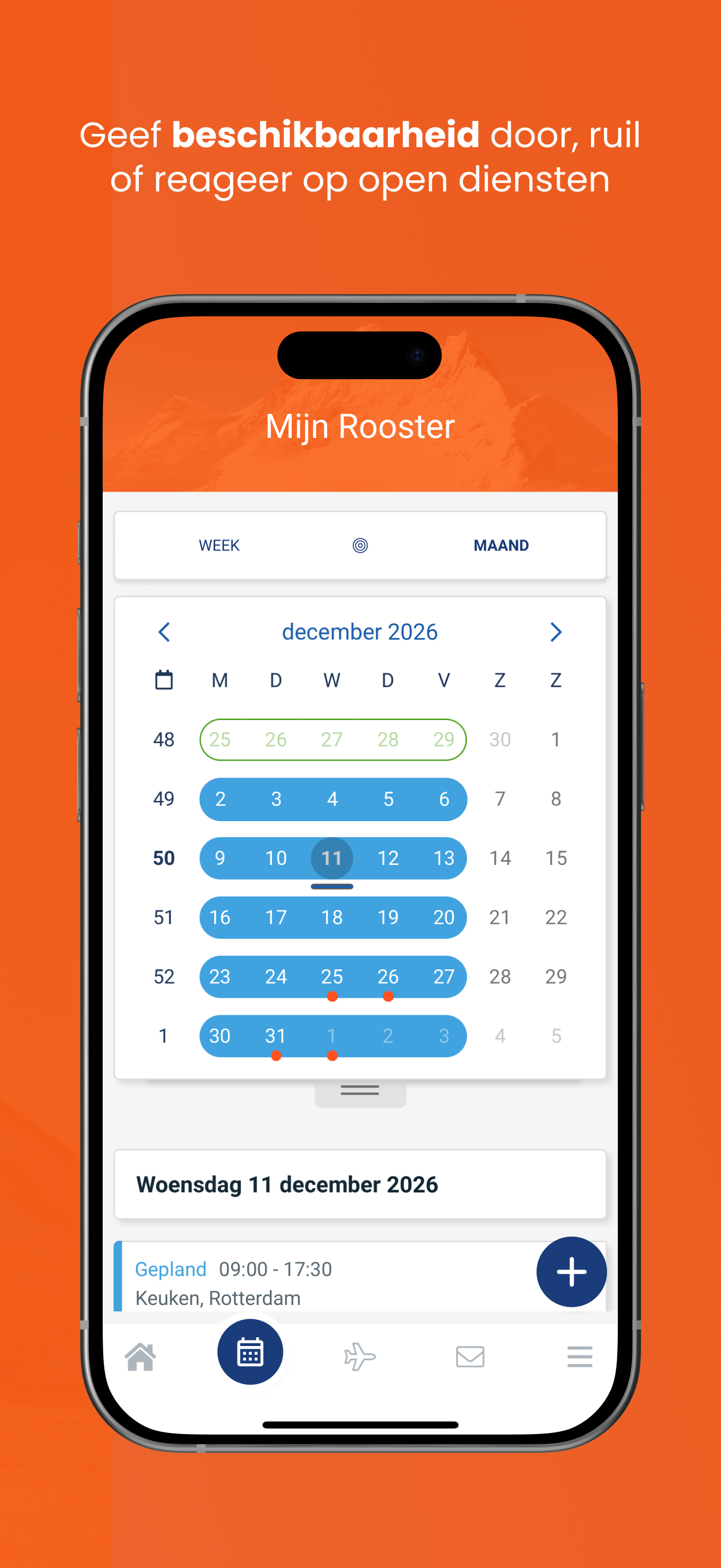 Dish Personeelsplanner