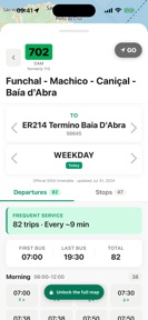 Madeira Bus screenshot