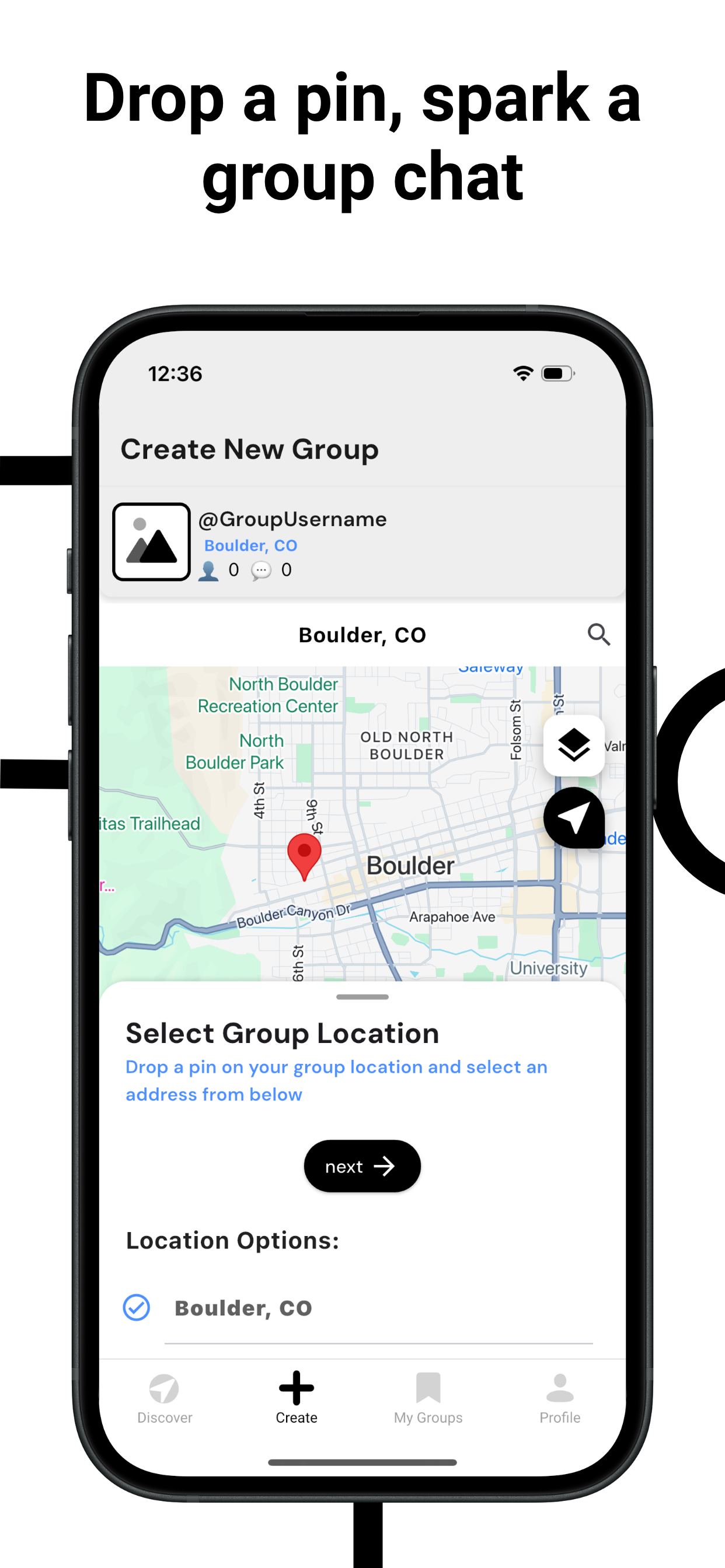 ChatMap: Location-based chats