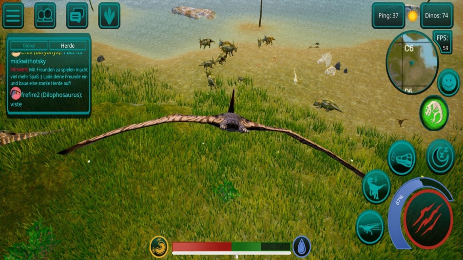 #4. The Cursed Isle Dinosaur Games (iOS) Bởi: Natan Manakhinov