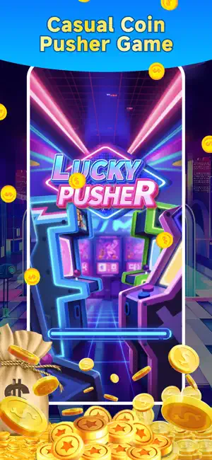Lucky Pusher: Coin Dozer Game screenshot 1