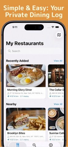 Track My Meals: EasyDishNote screenshot