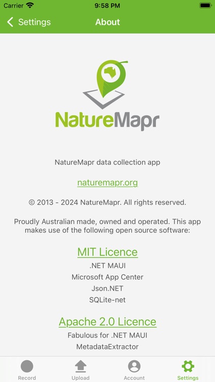 NatureMapr data collector screenshot-5