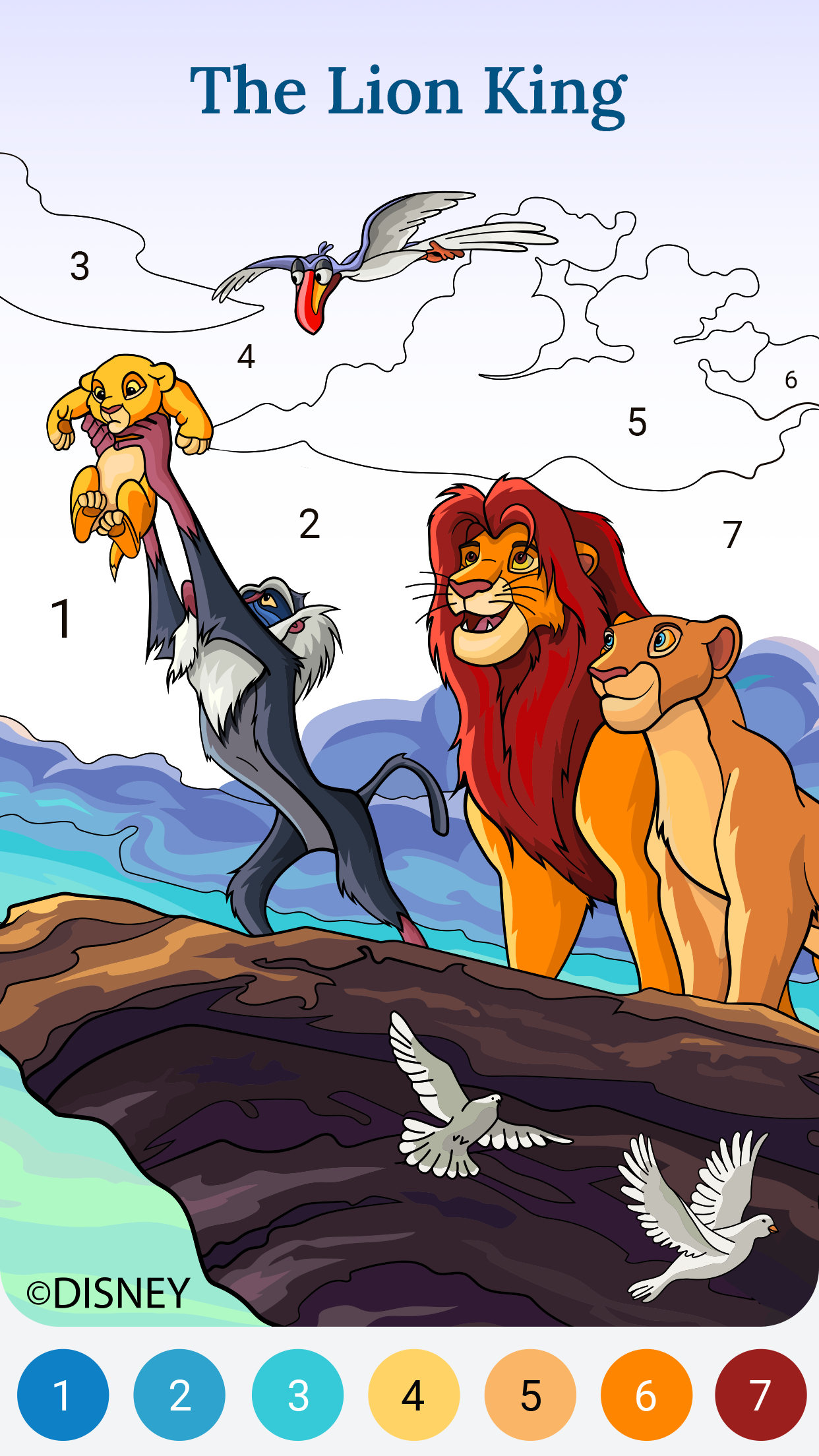 Happy Color by Numbers Game screenshot 6
